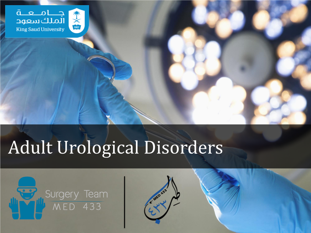 L10-Adult Urological Disorders.Pdf