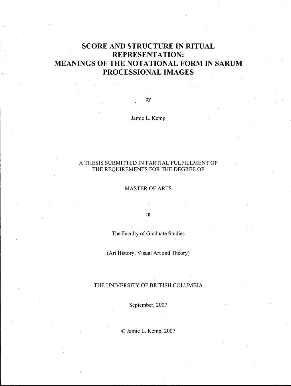 Meanings of the Notational Form in Sarum Processional Images