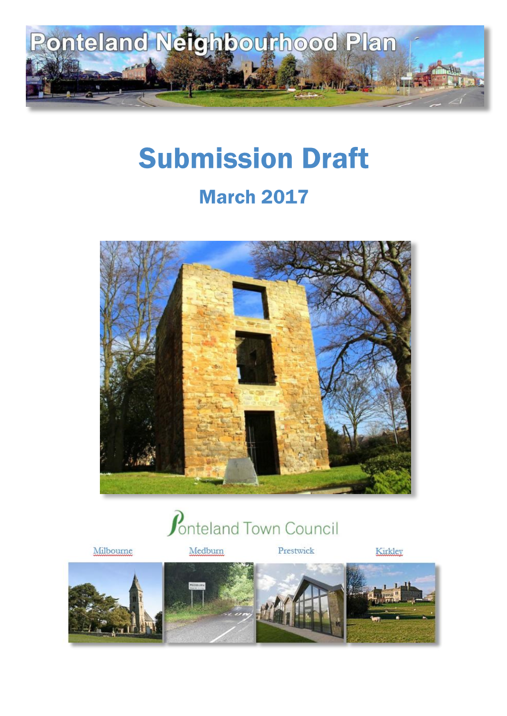 Ponteland Neighbourhood Plan: Submission Draft (February 2017)
