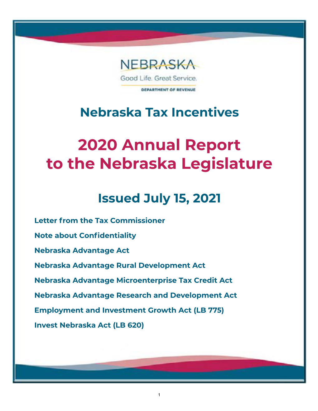 Nebraska Tax Incentives