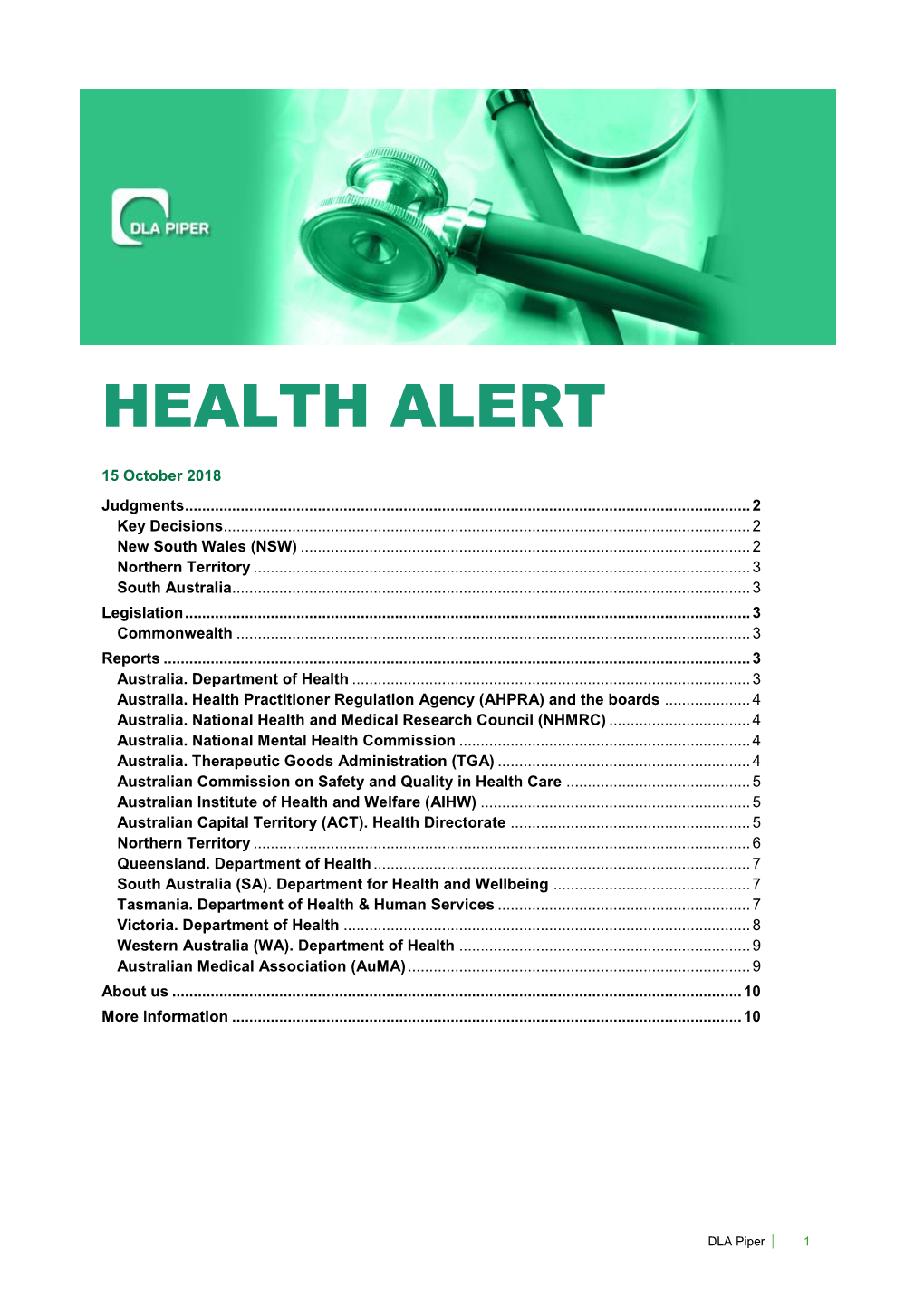 Health Alert