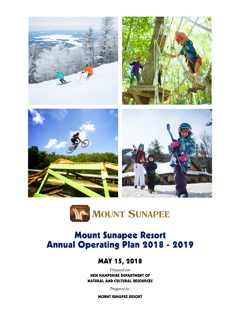 Mount Sunapee Annual Operating Plan