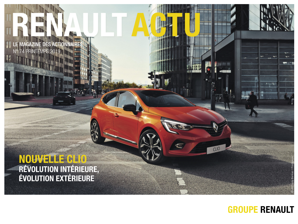 NOUVELLE CLIO RÉVOLUTION INTÉRIEURE, ÉVOLUTION EXTÉRIEURE © Anthony Bernier / Prodigious