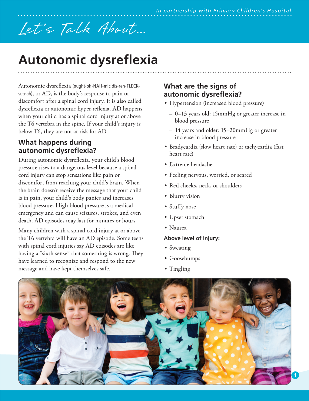 Autonomic Dysreflexia