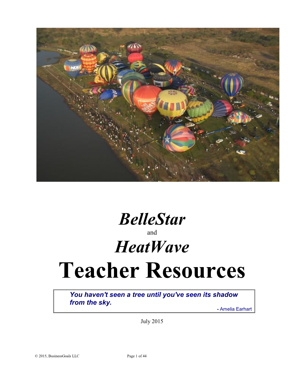 Teacher Resources