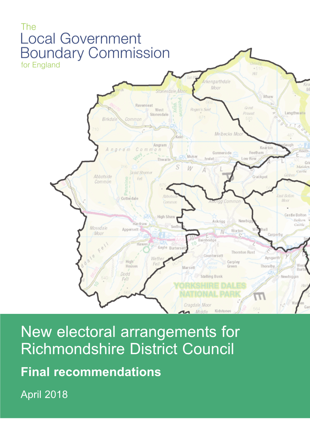 New Electoral Arrangements for Richmondshire District Council