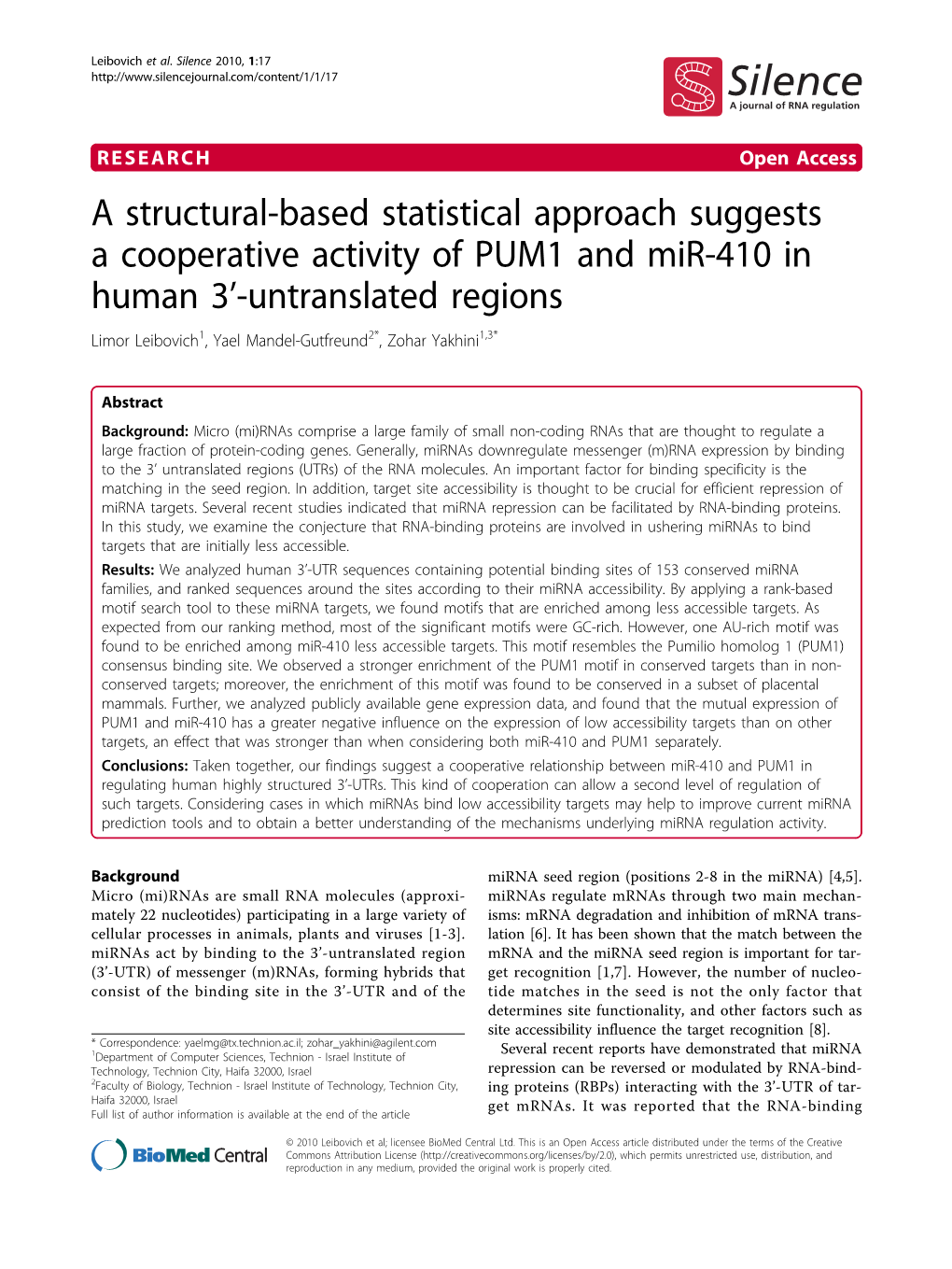 A Structural-Based Statistical Approach Suggests a Cooperative Activity Of