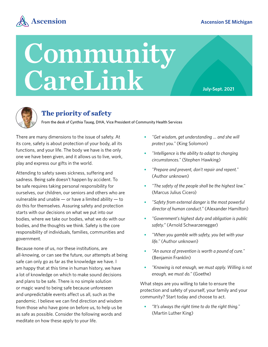 Community Carelink Your Link to Healthy Living