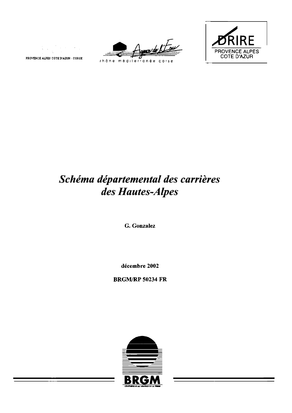 Schéma Départemental Des Carrières Des Hautes-Alpes
