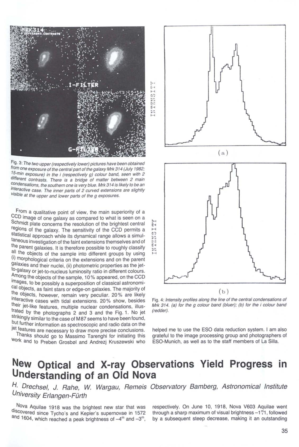 New Optical and X-Ray Observations Vield Progress in Understanding of an Old Nova H