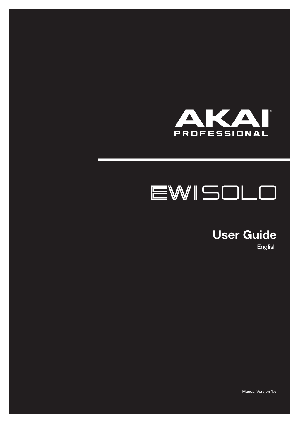 EWI Solo User Guide