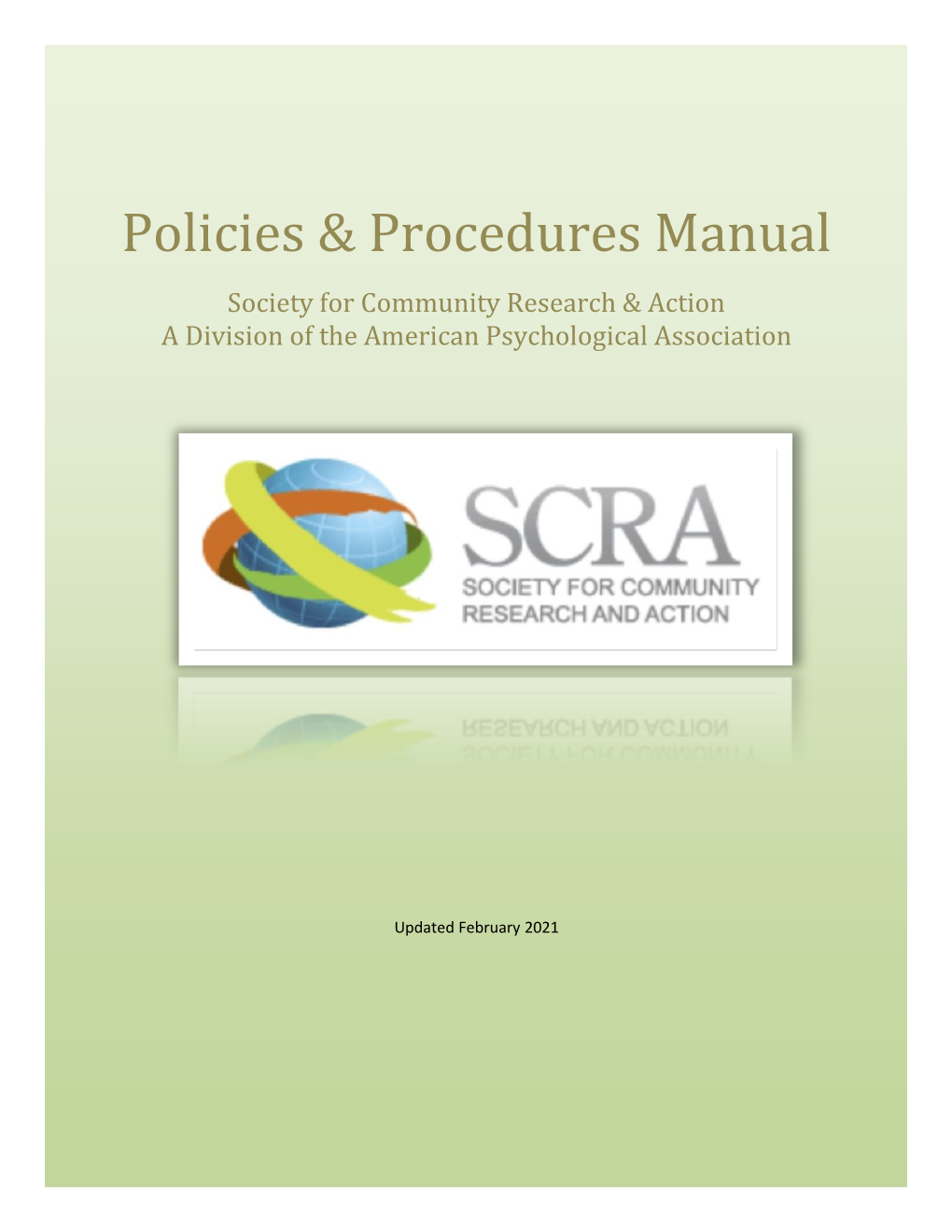 Policies & Procedures Manual