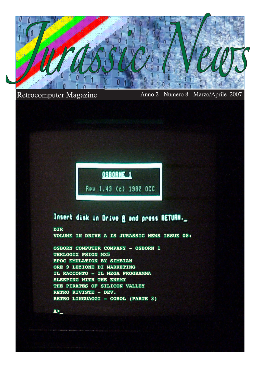 Retrocomputer Magazine Anno 2News - Numero 8 - Marzo/Aprile 2007