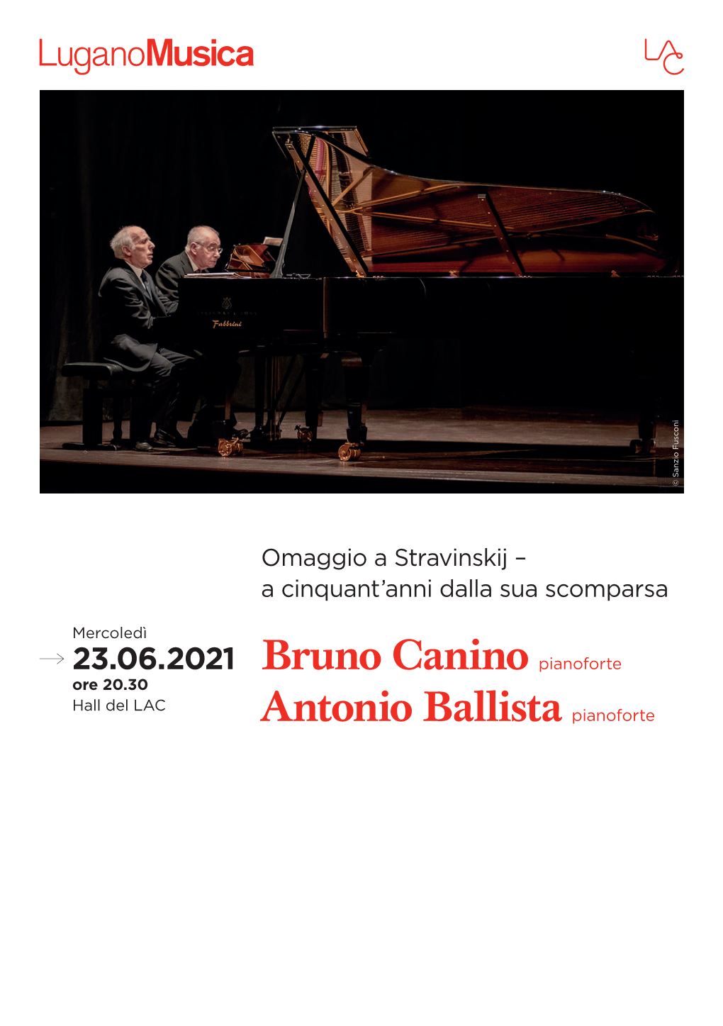 Bruno Canino Pianoforte Antonio Ballista Pianoforte