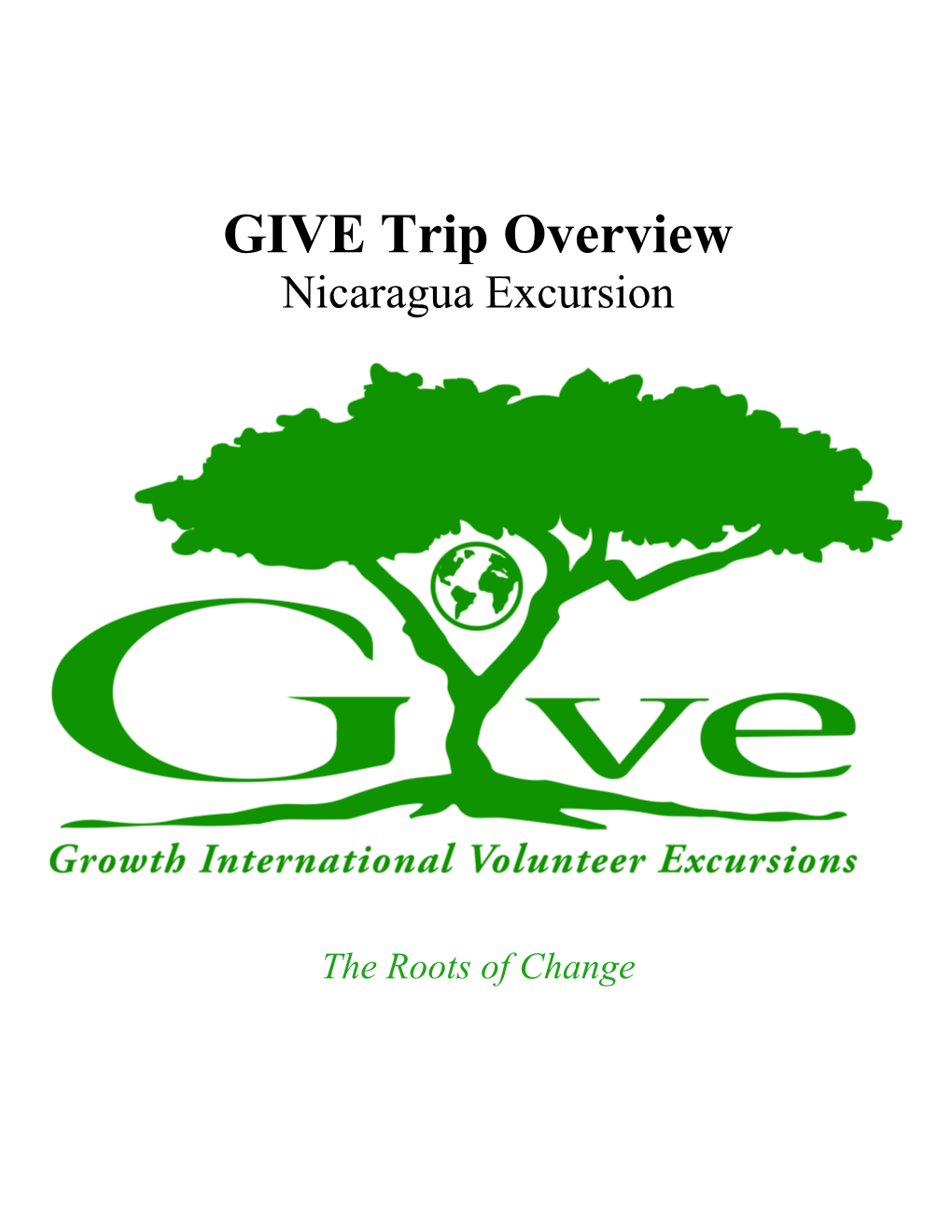 Nicaragua Excursion Handbook