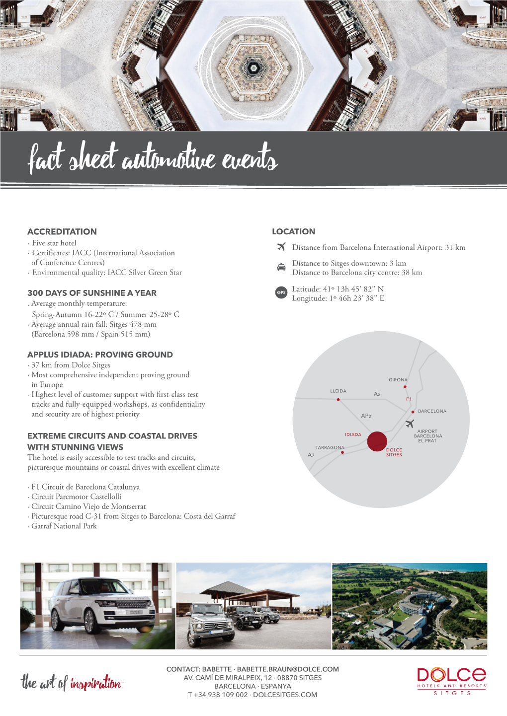 Fact Sheet Automotive Events