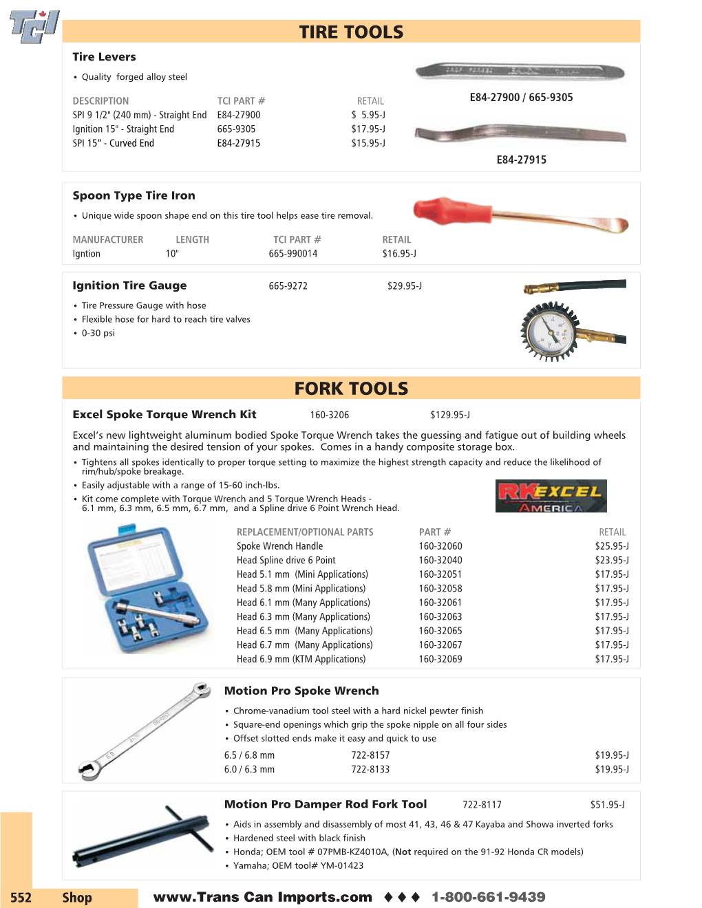 Fork Tools Tire Tools