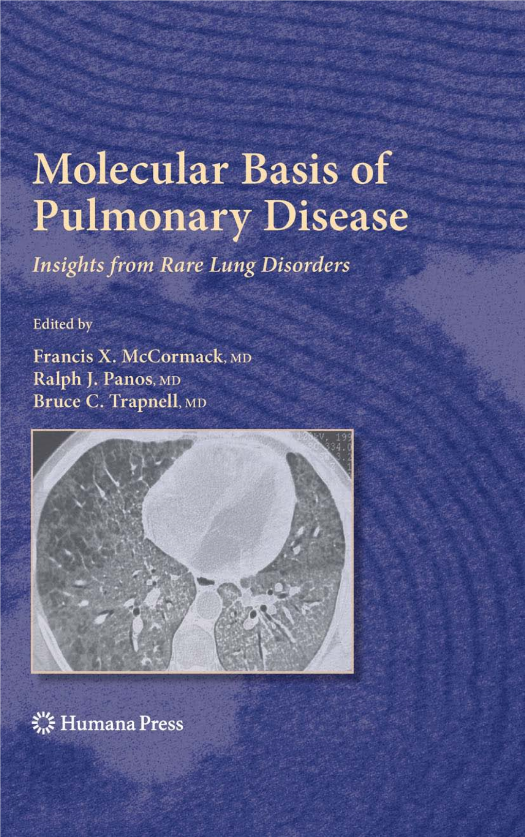 Molecular Basis of Pulmonary Disease RESPIRATORY MEDICINE