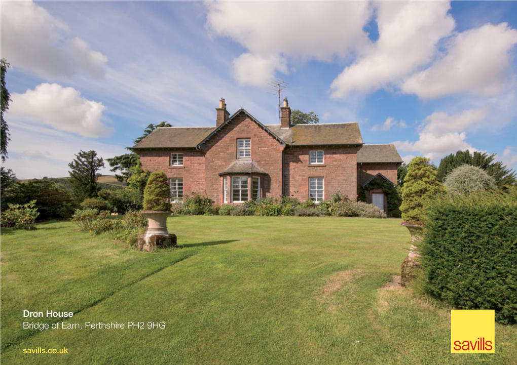 Dron House Bridge of Earn, Perthshire PH2 9HG Savills.Co.Uk