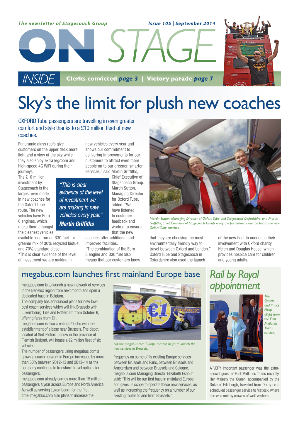 Sky's the Limit for Plush New Coaches