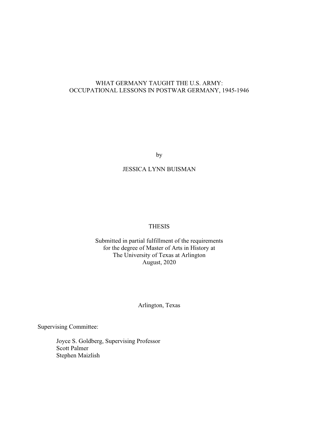 BUISMAN-THESIS-2020.Pdf (2.399Mb)