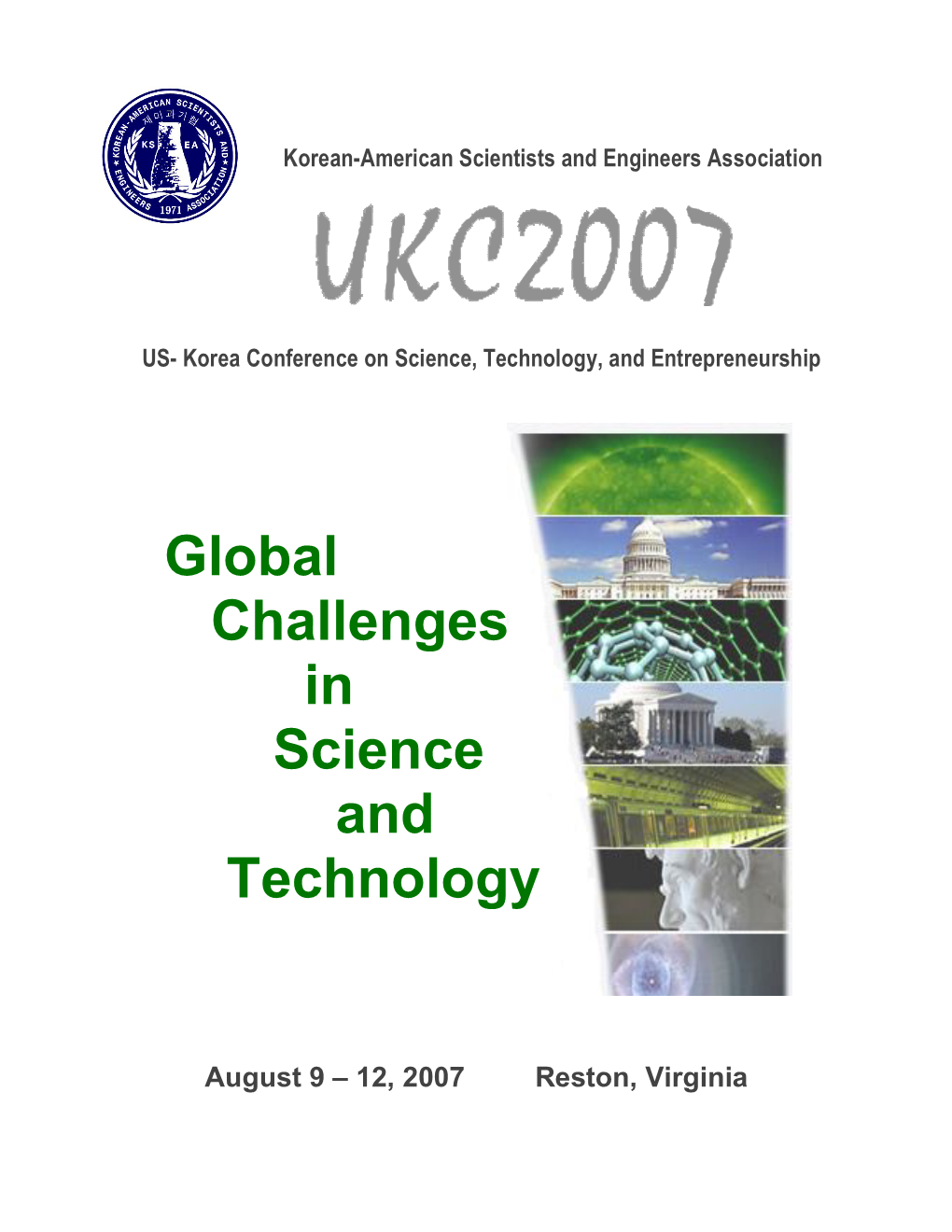 Global Challenges in Science and Technology