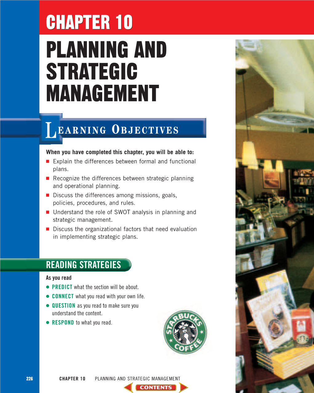 Planning and Strategic Management