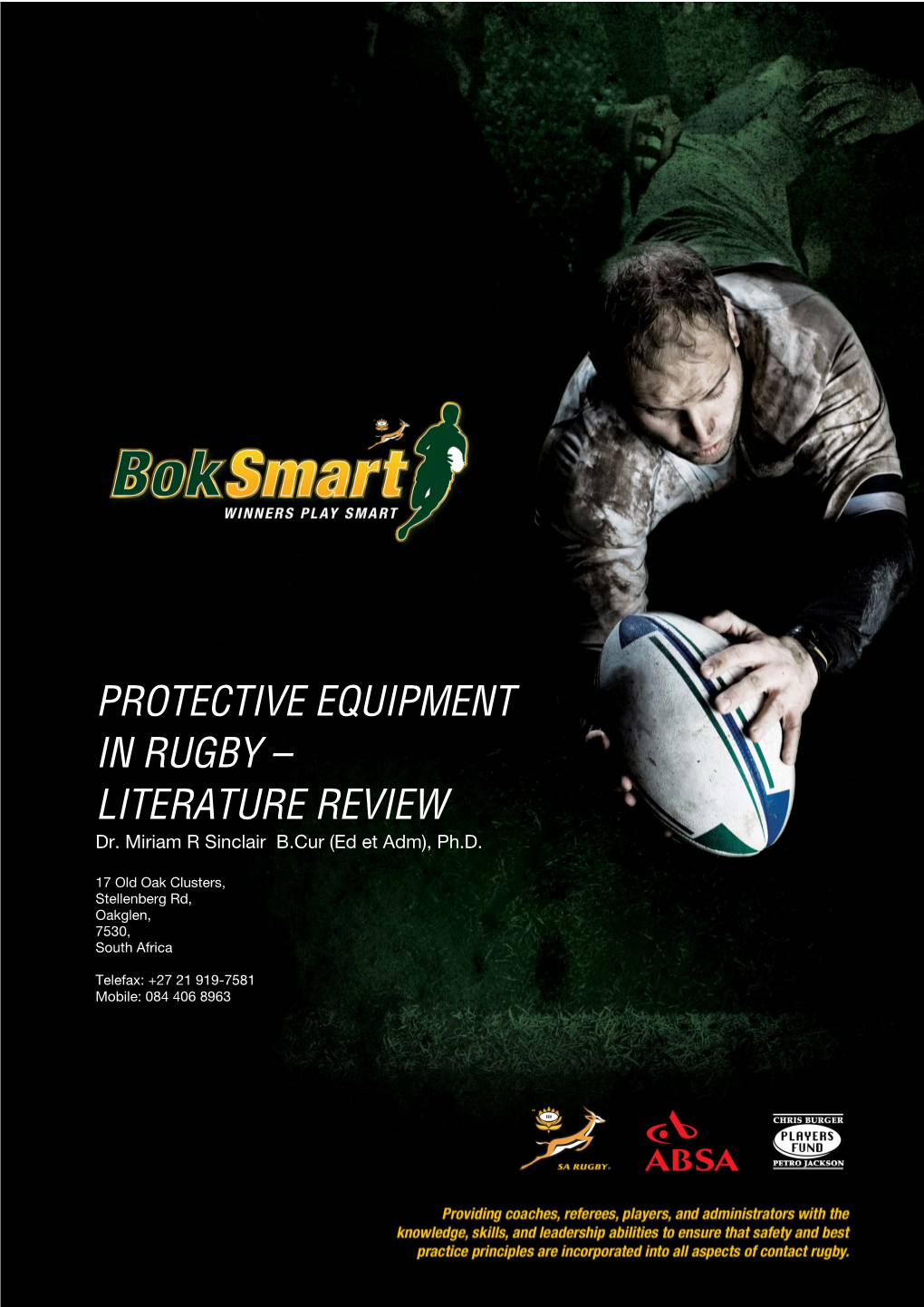 Protective Equipment in Rugby – Literature Review