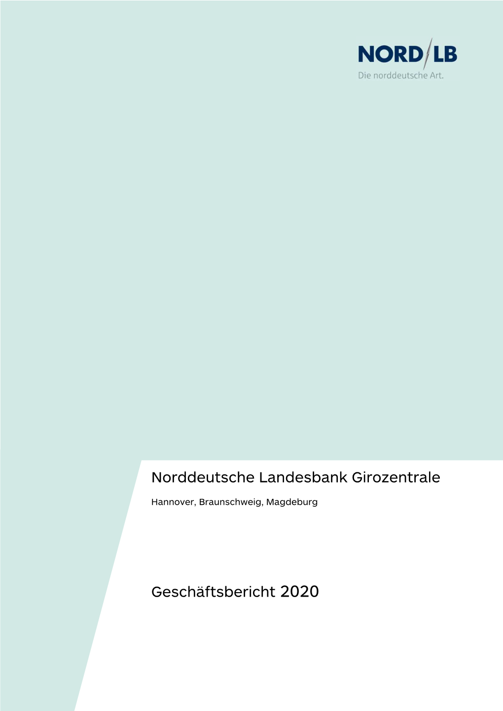 Norddeutsche Landesbank Girozentrale Geschäftsbericht 2020