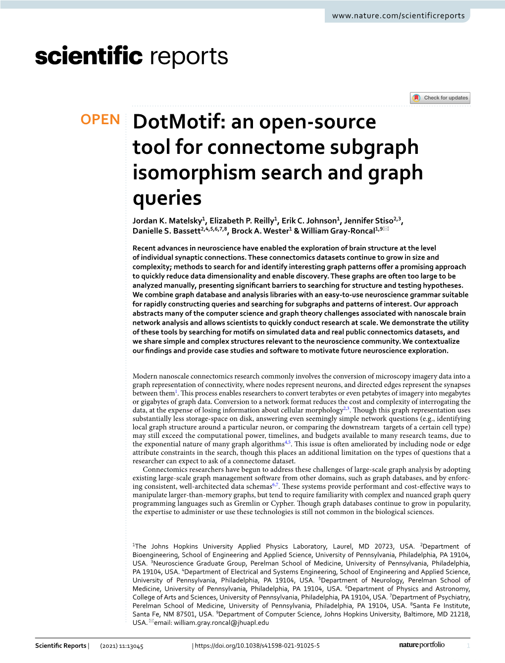 An Open-Source Tool for Connectome Subgraph Isomorphism