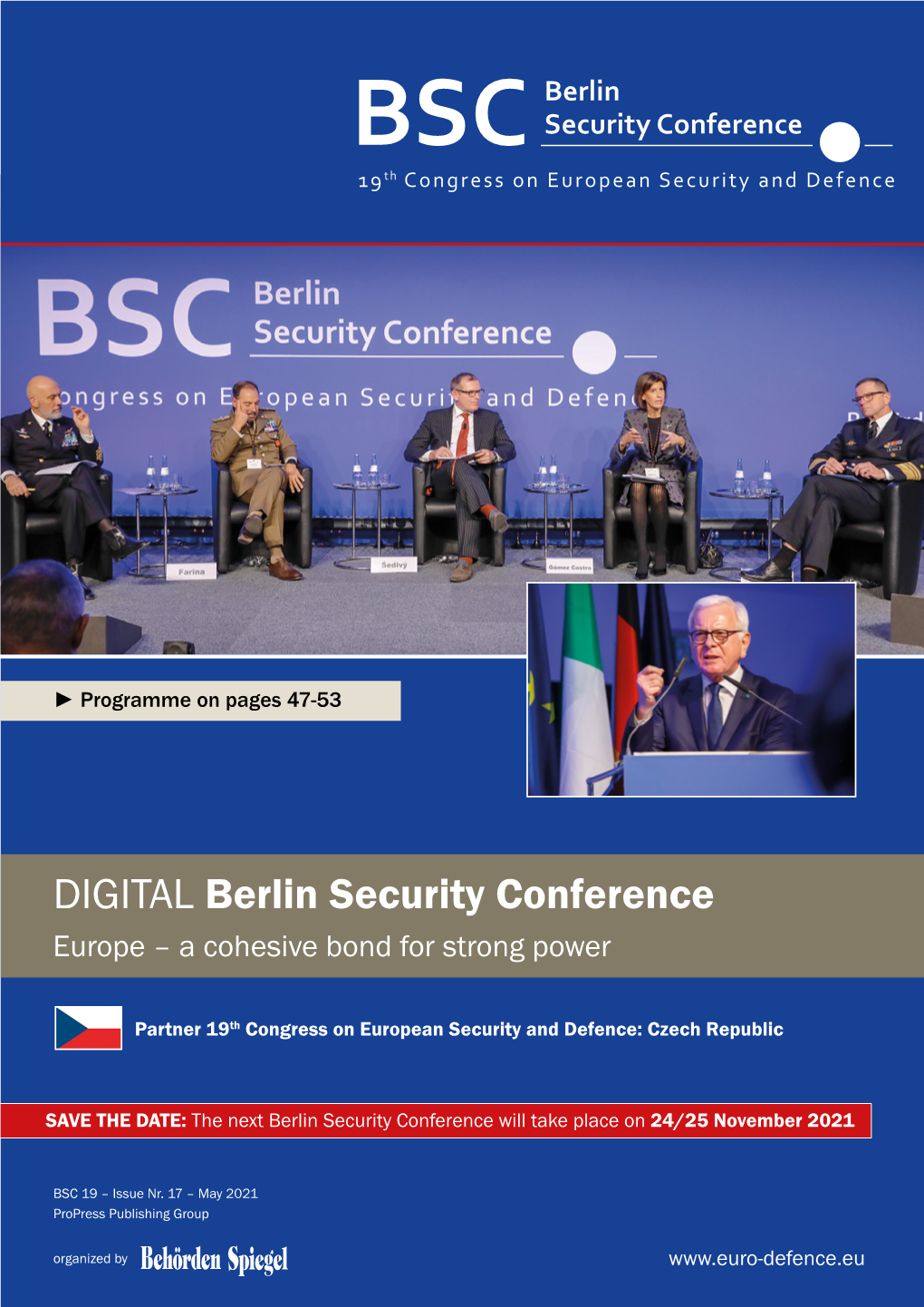 DIGITAL Berlin Security Conference Europe – a Cohesive Bond for Strong Power
