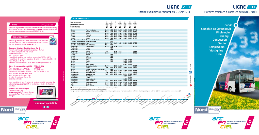 Ligne Ligne Horaires Valables À Compter Du 01/09/2013 Horaires Valables À Compter Du 01/09/2013