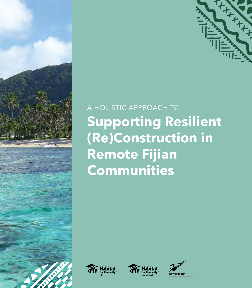 Construction in Remote Fijian Communities