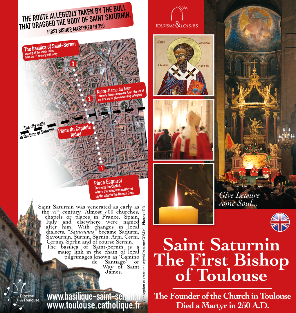 Saint Saturnin the First Bishop of Toulouse