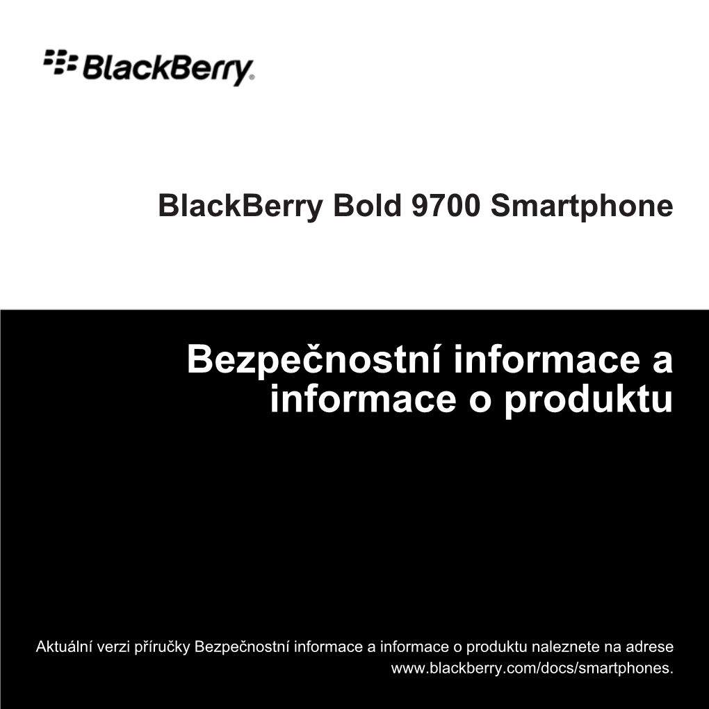 Blackberry Bold 9700 Smartphone