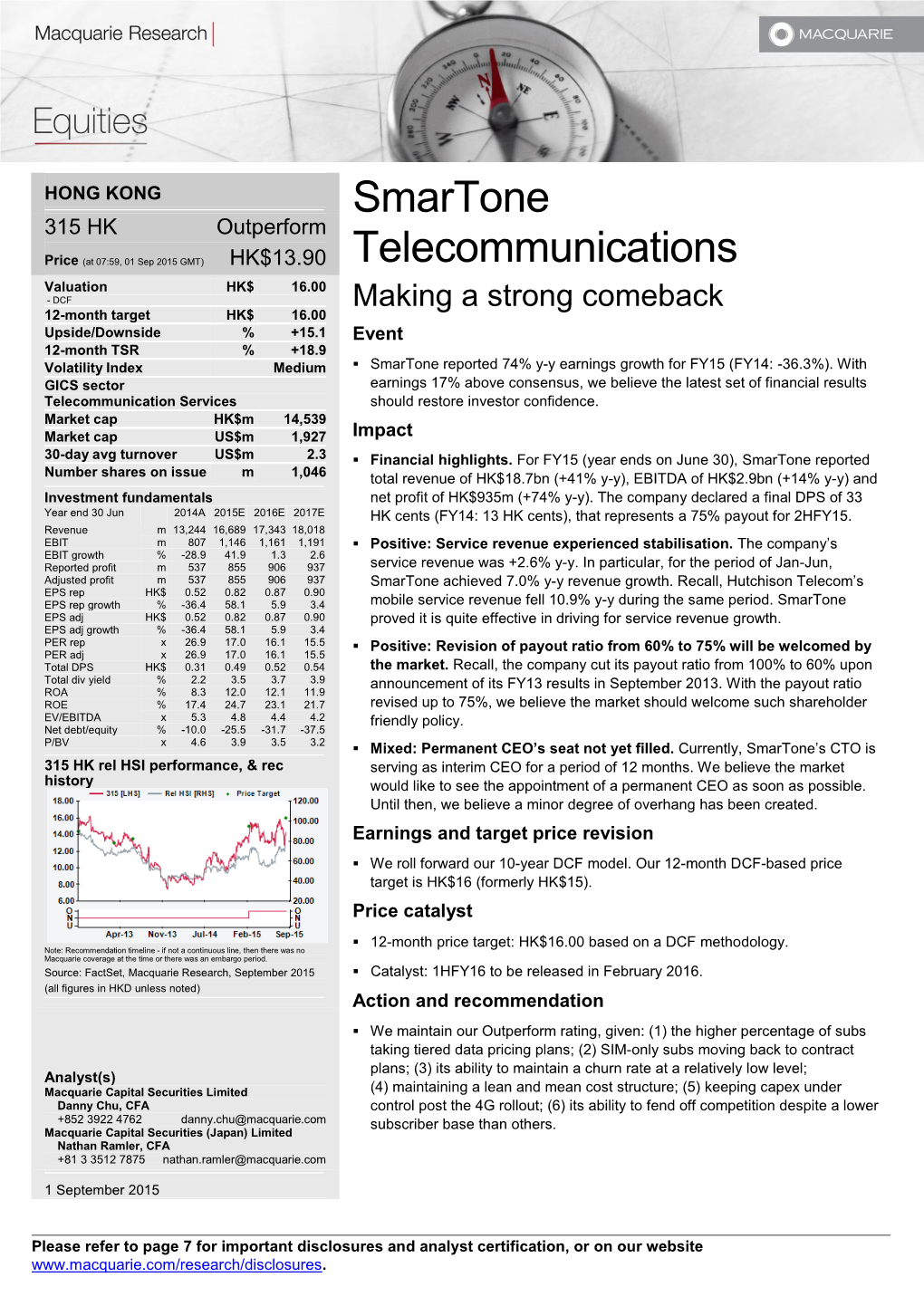 Smartone Telecommunications