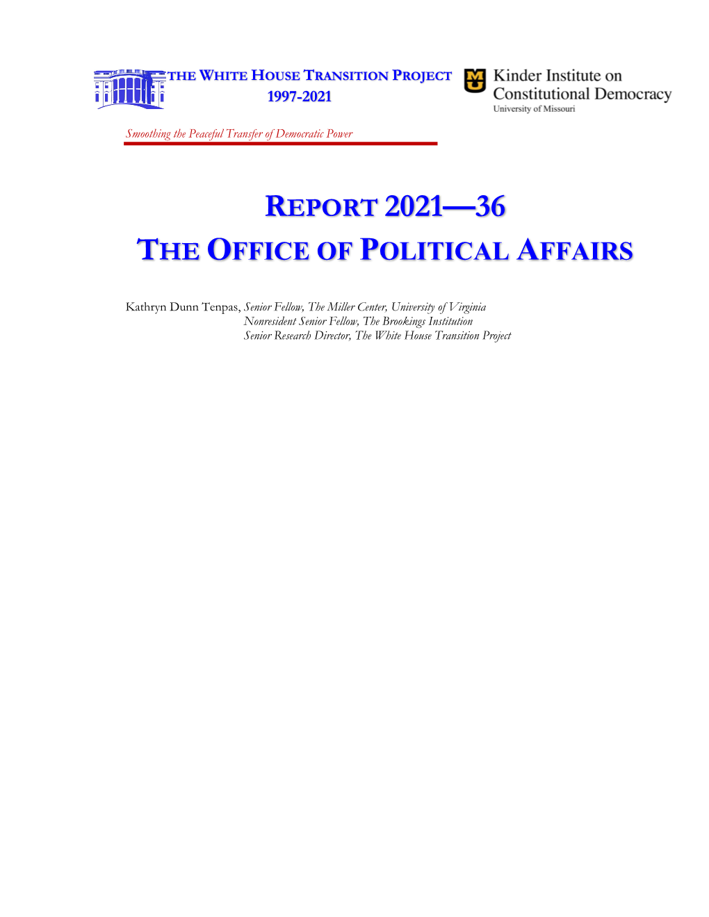 36 Political Affairs