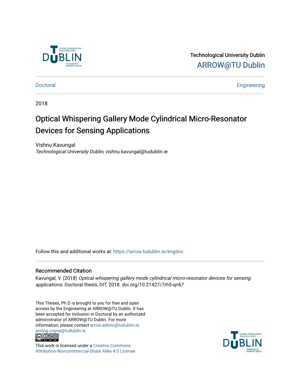 Optical Whispering Gallery Mode Cylindrical Micro-Resonator Devices for Sensing Applications