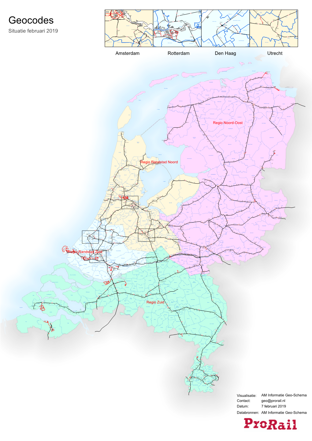 Geocodekaart Incl Gemeentegrenzen