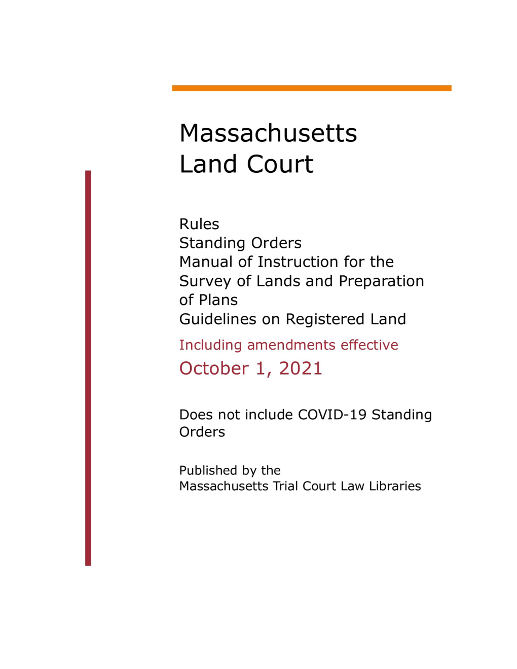 Massachusetts Land Court