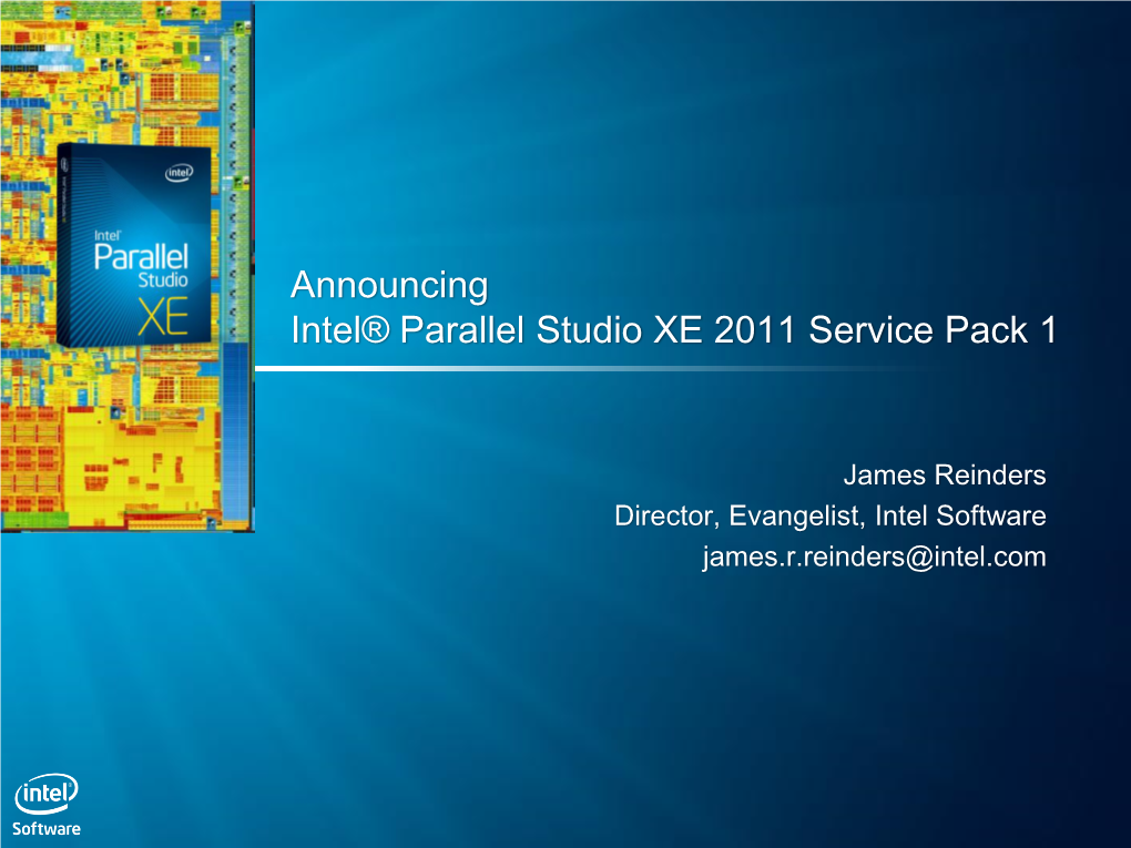 Intel Parallel Studio XE 2011