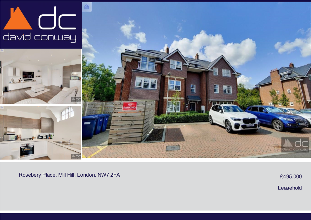 Rosebery Place, Mill Hill, London, NW7 2FA £495,000