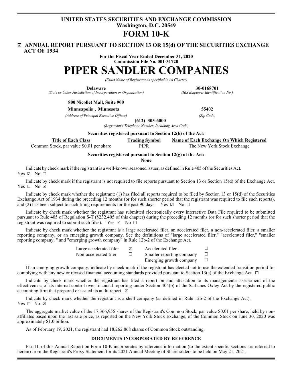 Piper Sandler Companies