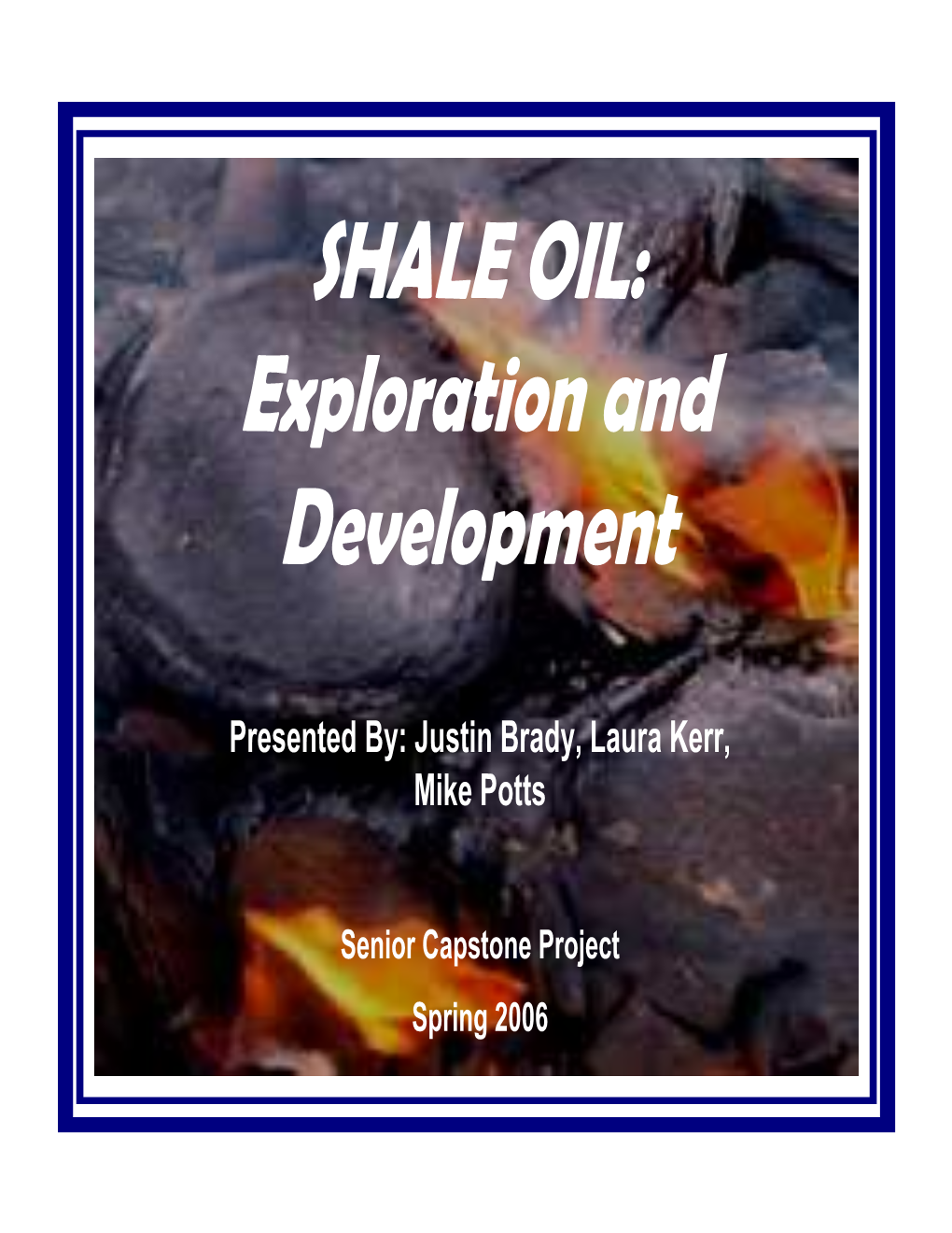Shale Oil Final Presentation