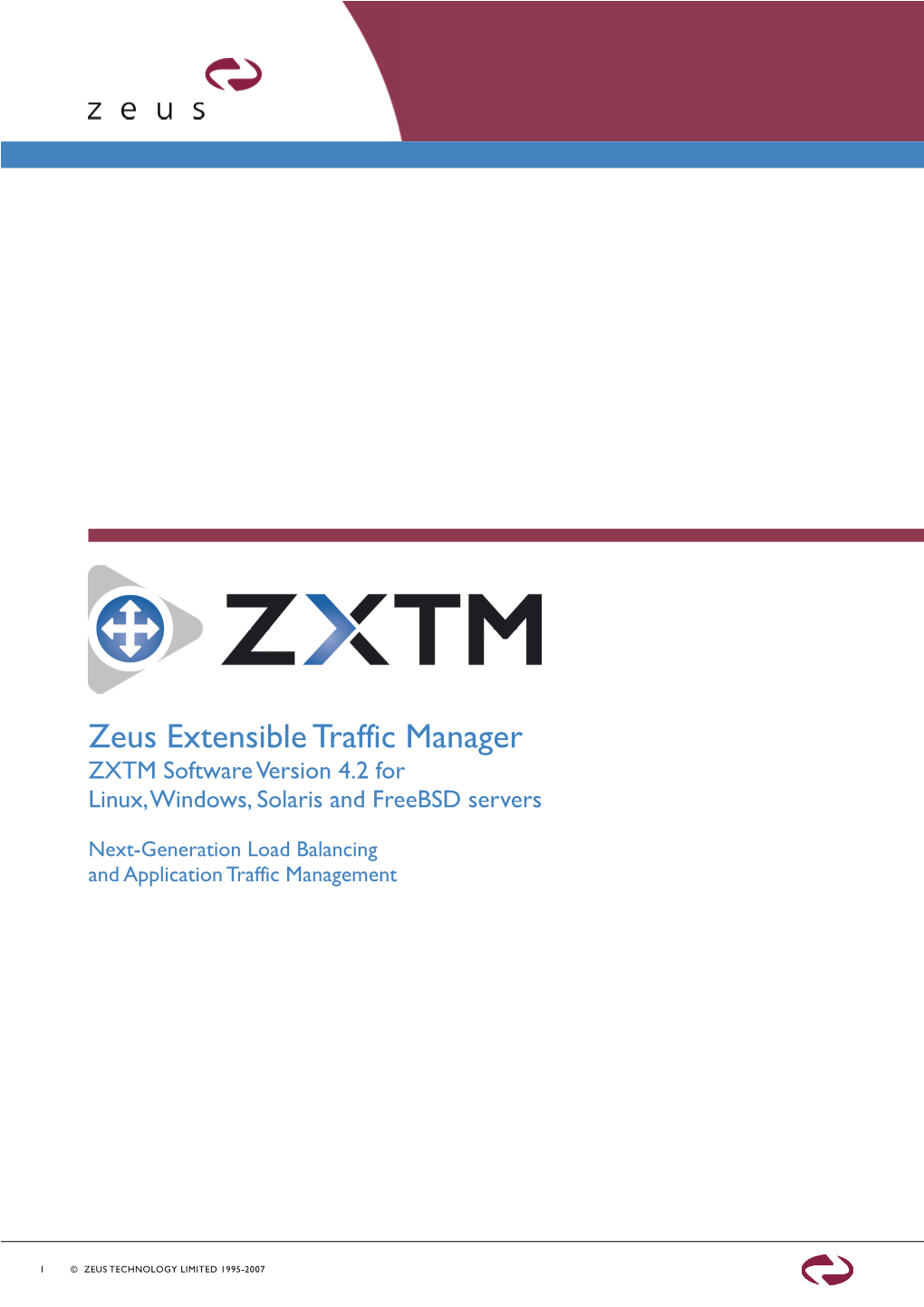 ZXTM Software Brochure