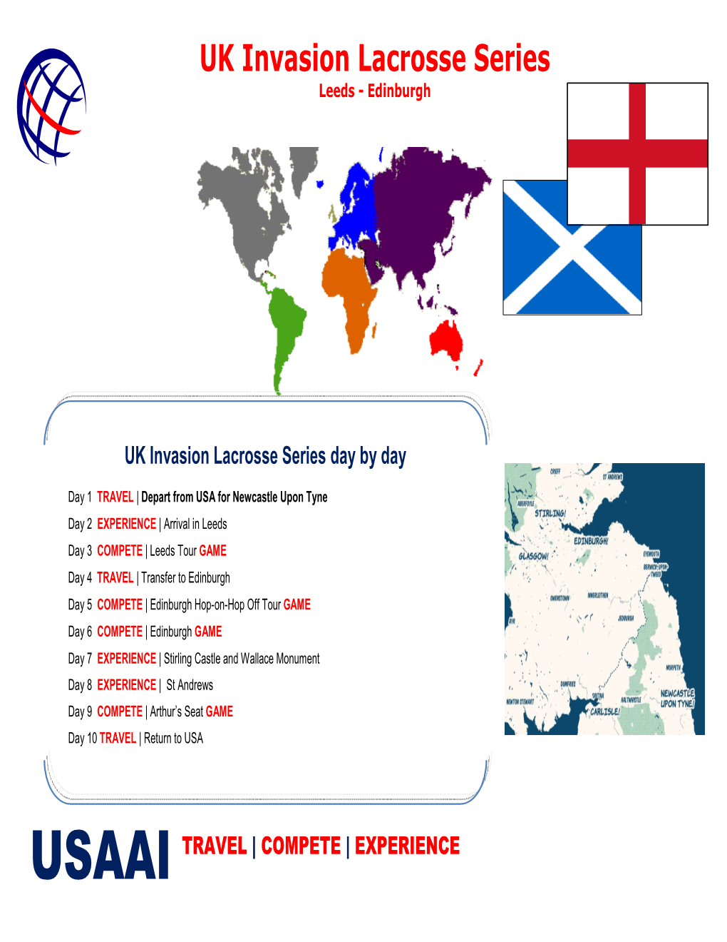 UK Invasion Lacrosse Series Leeds - Edinburgh