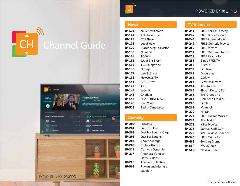 Channel Guide