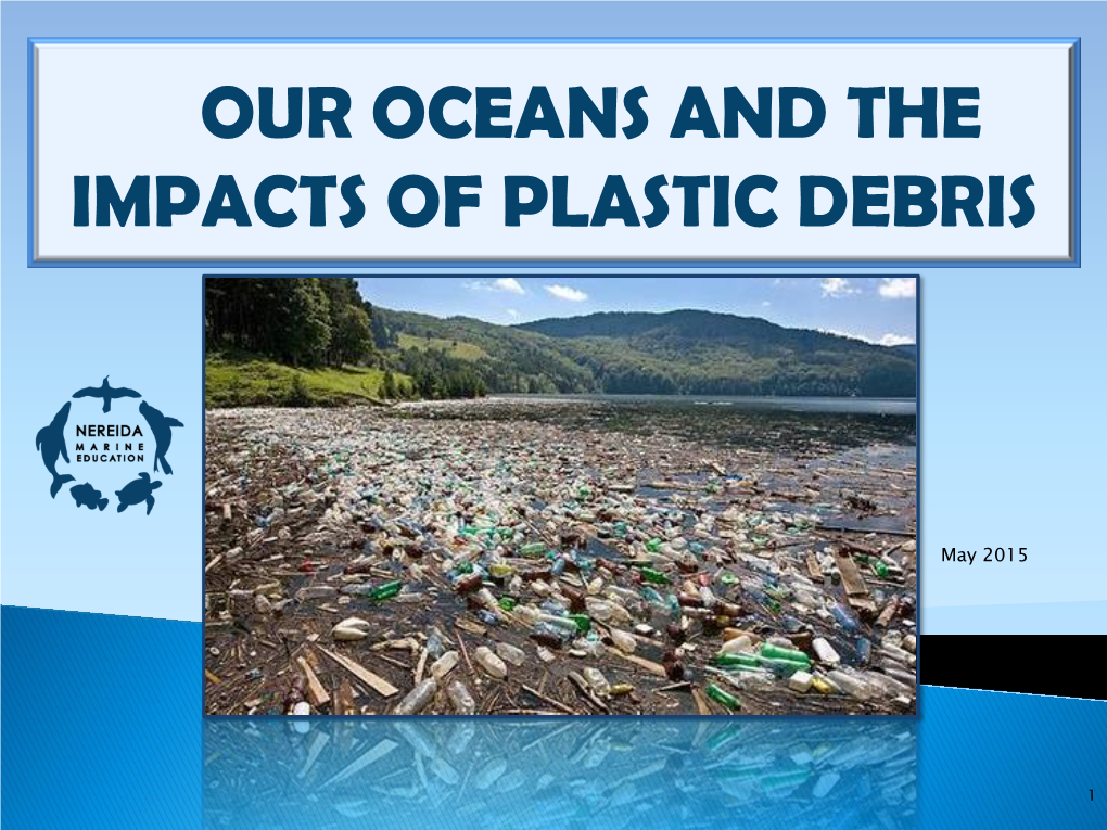 Our Oceans and the Impacts of Plastic Debris