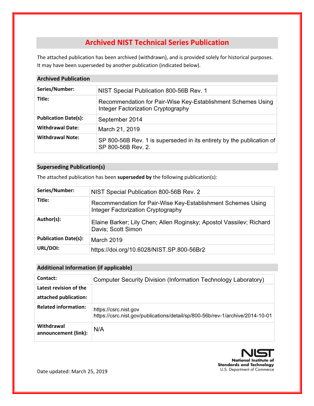 NIST SP 800-56B Rev. 1
