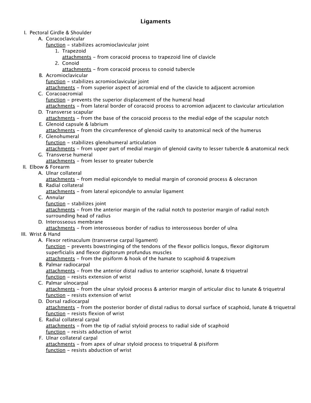 Upper Extremities